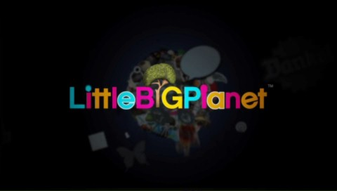 LittleBigPlanet title screen for PSP